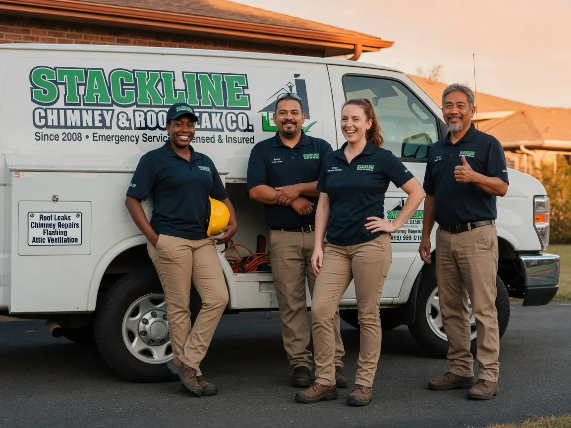 Chimney flashing repair company in Crescent City, FL